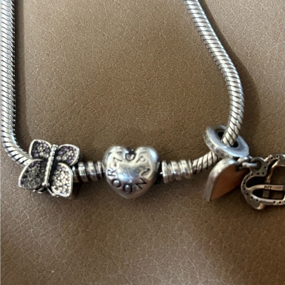 Pandora Sterling Silver Charm Bracelet - Picture 2 of 7